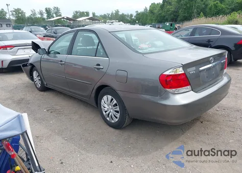 2005 Toyota Camry Le from USA, damaged, VIN 4T1BE30K65U570707